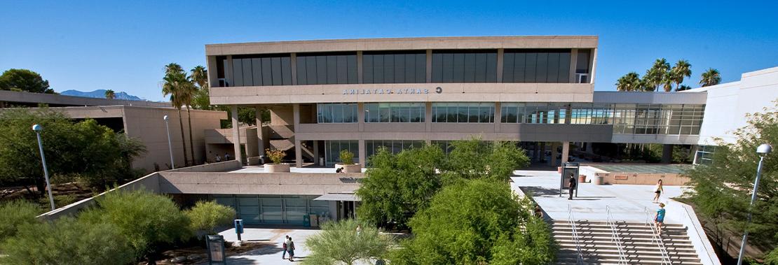 An aerial shot of Pima's West Campus